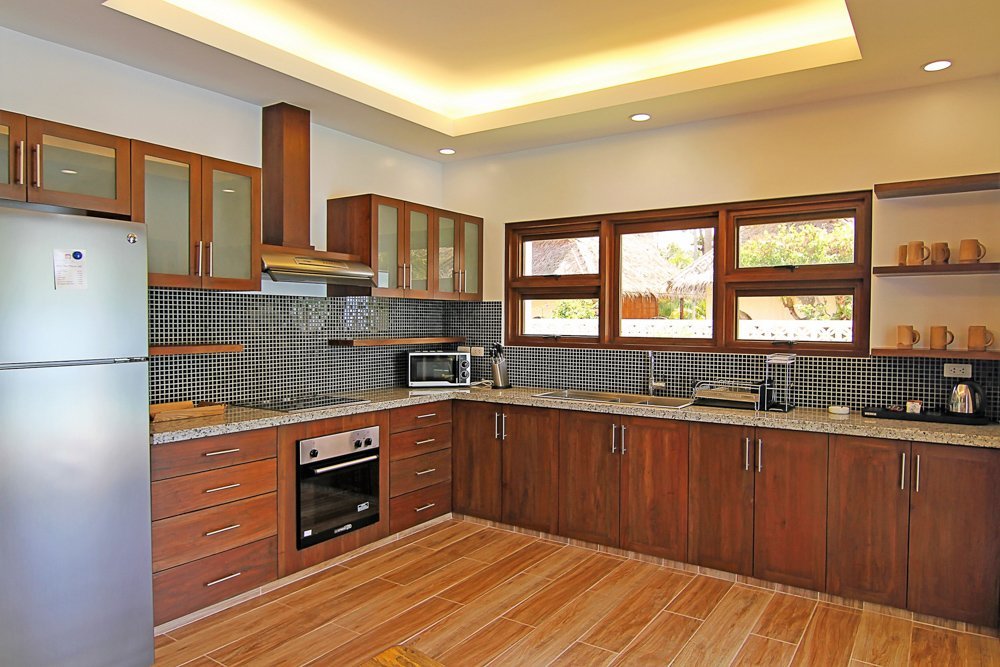 villa kitchen area