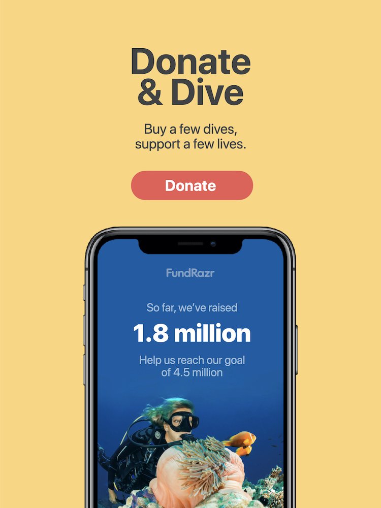 Donate & Dive