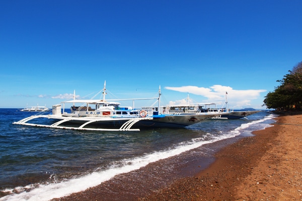 Dauin Dive center Boats Gypsy